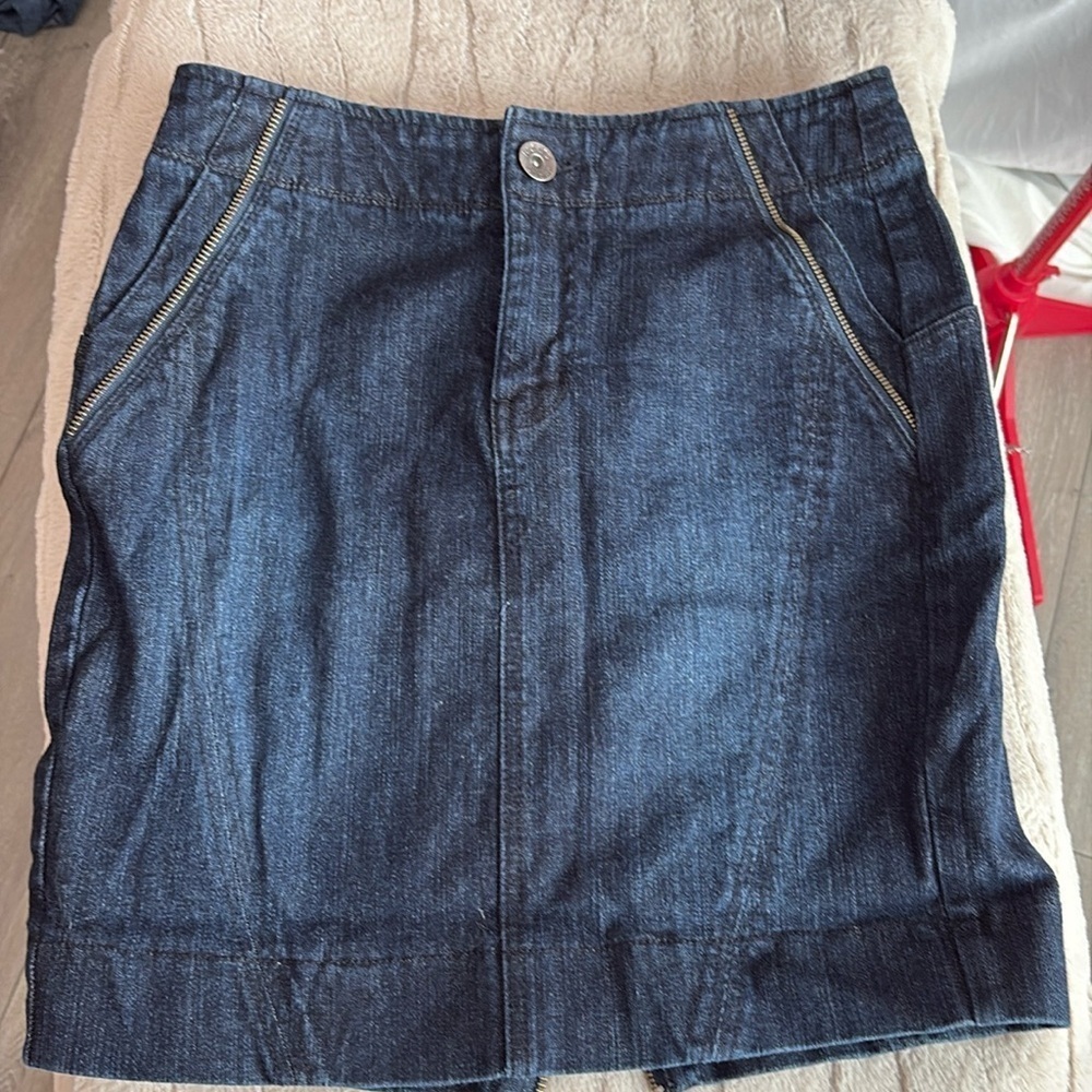 SM206 Revolution by Ricki’s denim pencil skirt
